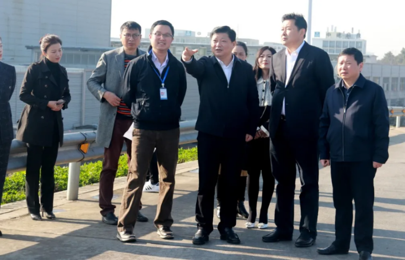 寧鄉市委副書記、市長付旭明率隊赴中部產業基地進行新春走訪慰問