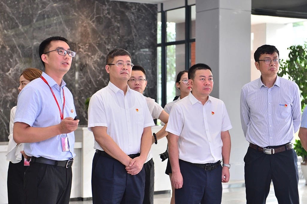 以黨建引領中偉發展丨長沙市委組織部調研中偉新材料 以黨建引領中偉發展丨長沙市委組織部調研中偉新材料