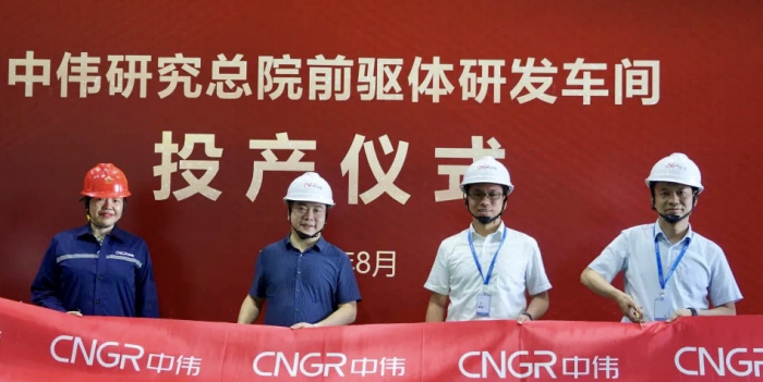 The Precursor R&D Workshop of CNGR General Research Institute was Successfully Put into Operation The Precursor R&D Workshop of CNGR General Research Institute was Successfully Put into Operation