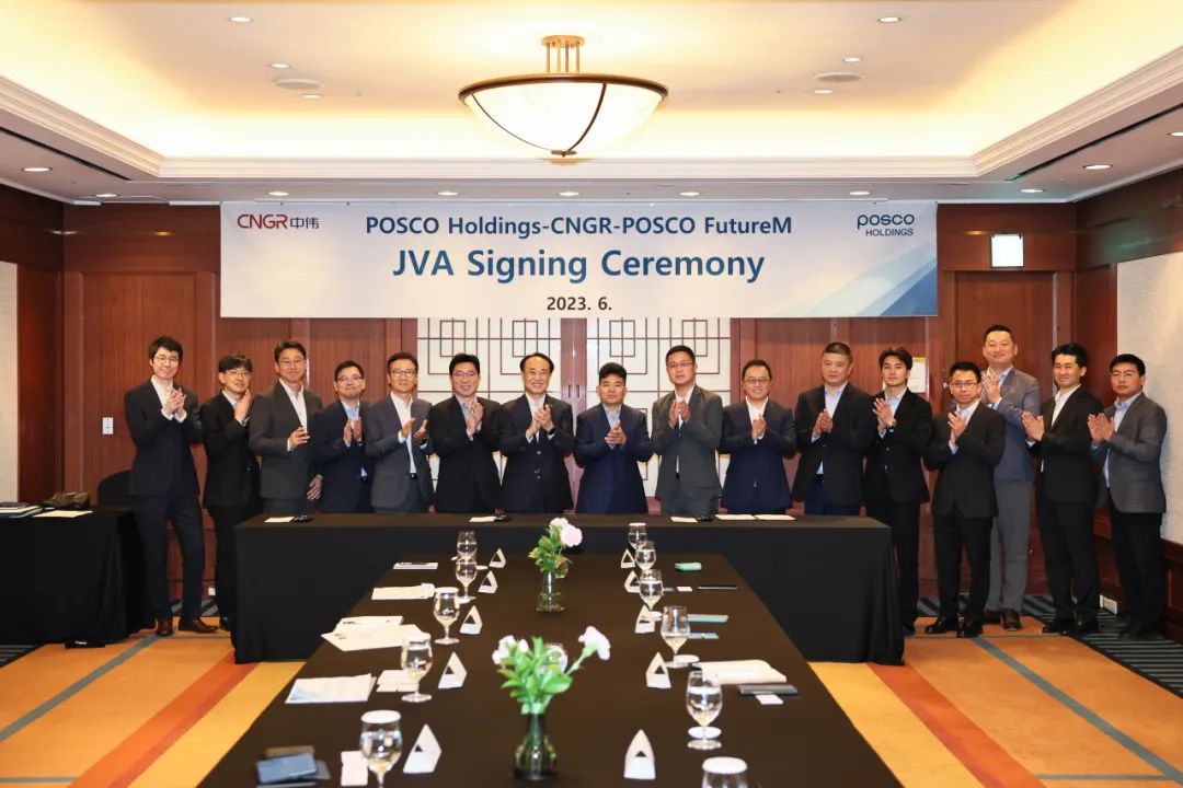 全球化再提速！中偉股份牽手POSCO 集團打造首個海外精煉及前驅體一體化產業(yè)基地