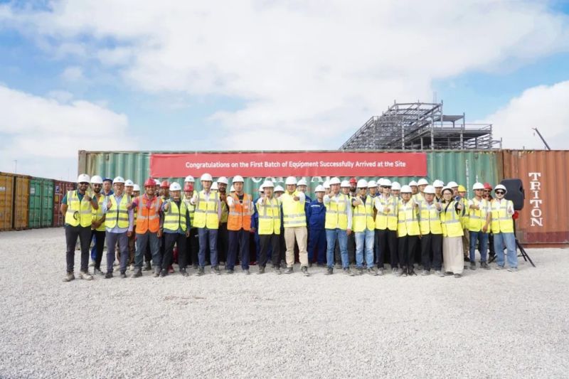 國際產能加速建設!中偉摩洛哥項目首批設備順利到港 國際產能加速建設!中偉摩洛哥項目首批設備順利到港