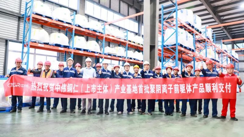 鈉系再突破!中偉股份聚陰離子前驅體首批產品成功交付 鈉系再突破!中偉股份聚陰離子前驅體首批產品成功交付