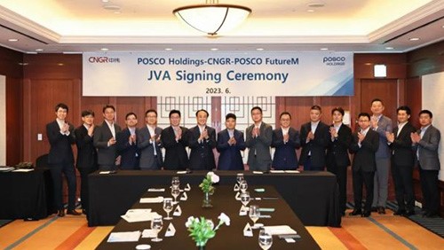 Globalization is once again gaining momentum! CNGR has partnered with POSCO Group to establish the first integrated refining and precursor industry base overseas Globalization is once again gaining momentum! CNGR has partnered with POSCO Group to establish the first integrated refining and precursor industry base overseas