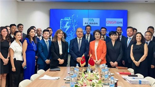 A Contract Signed for Jointly Building a New Energy Battery Material Base in the Pan-Atlantic Region by CNGR and Al Mada Group A Contract Signed for Jointly Building a New Energy Battery Material Base in the Pan-Atlantic Region by CNGR and Al Mada Group